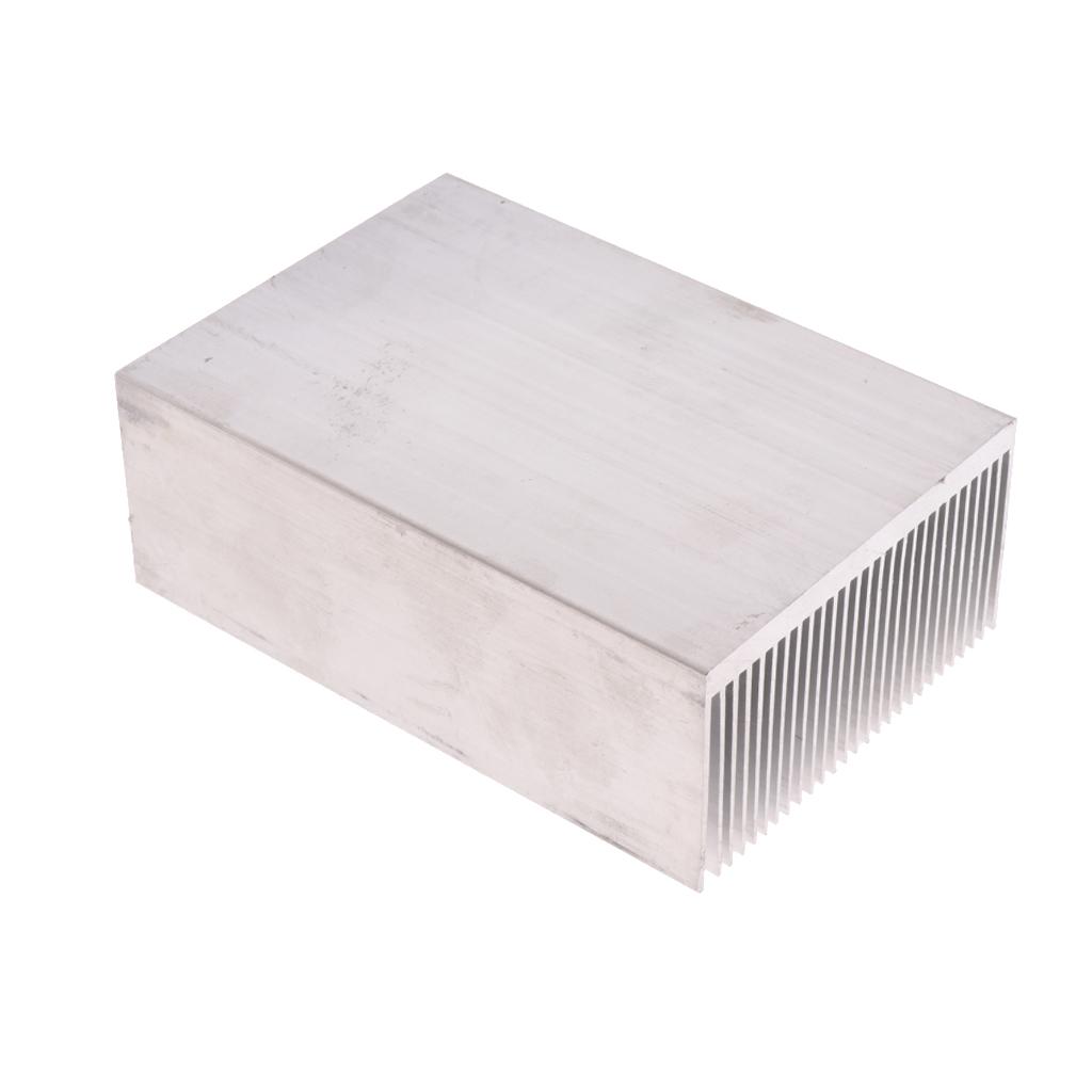Aluminum Heat Sink LED Heatsink Module Cooler Fin 100x69x37mm Silver Tone