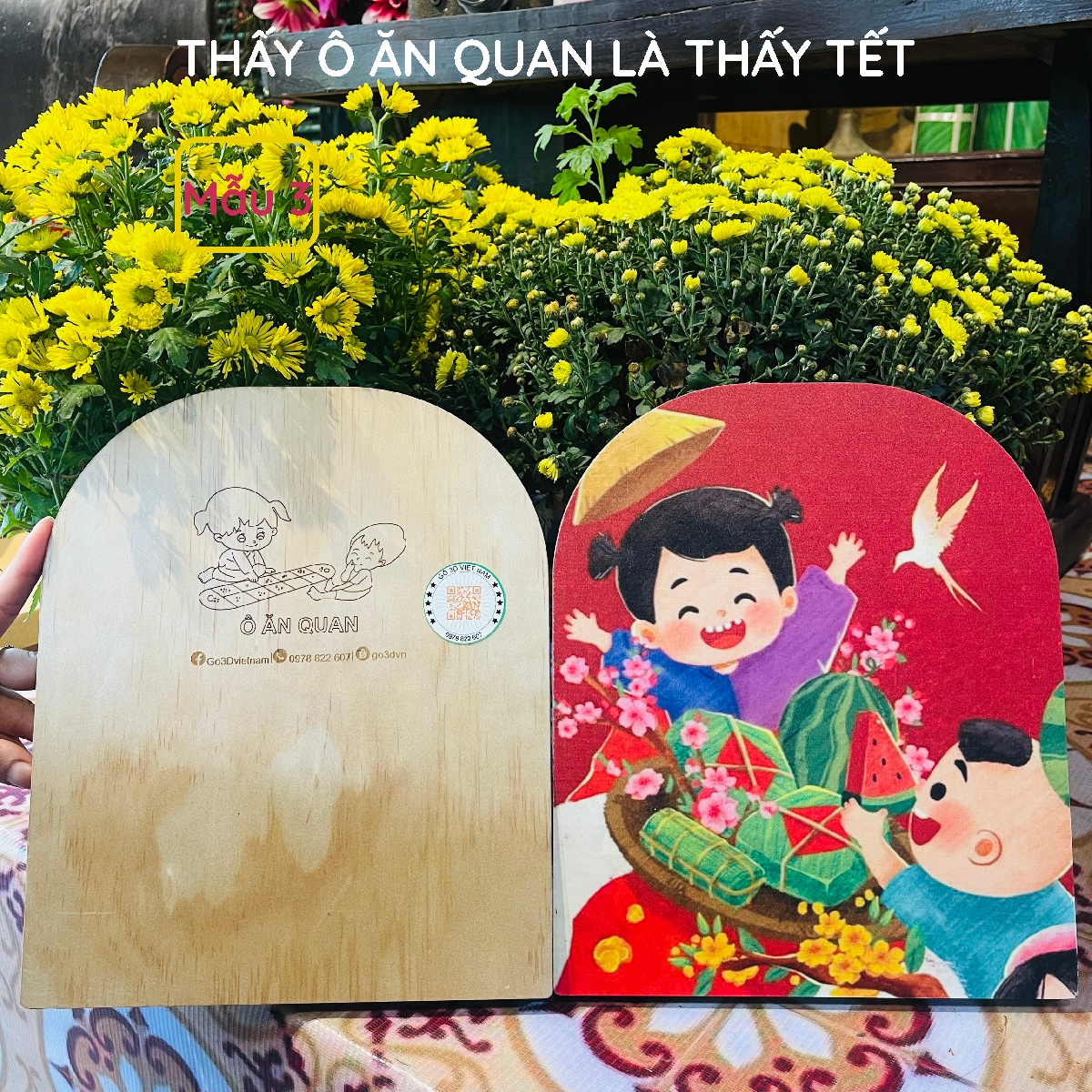 Ô ăn quan, cờ ô quan tết 2024