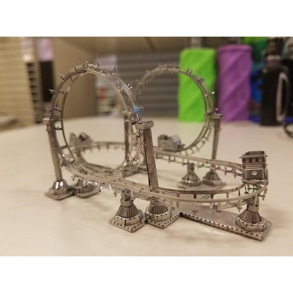 Mô Hình Lắp Ráp 3d Tàu Lượn Siêu Tốc