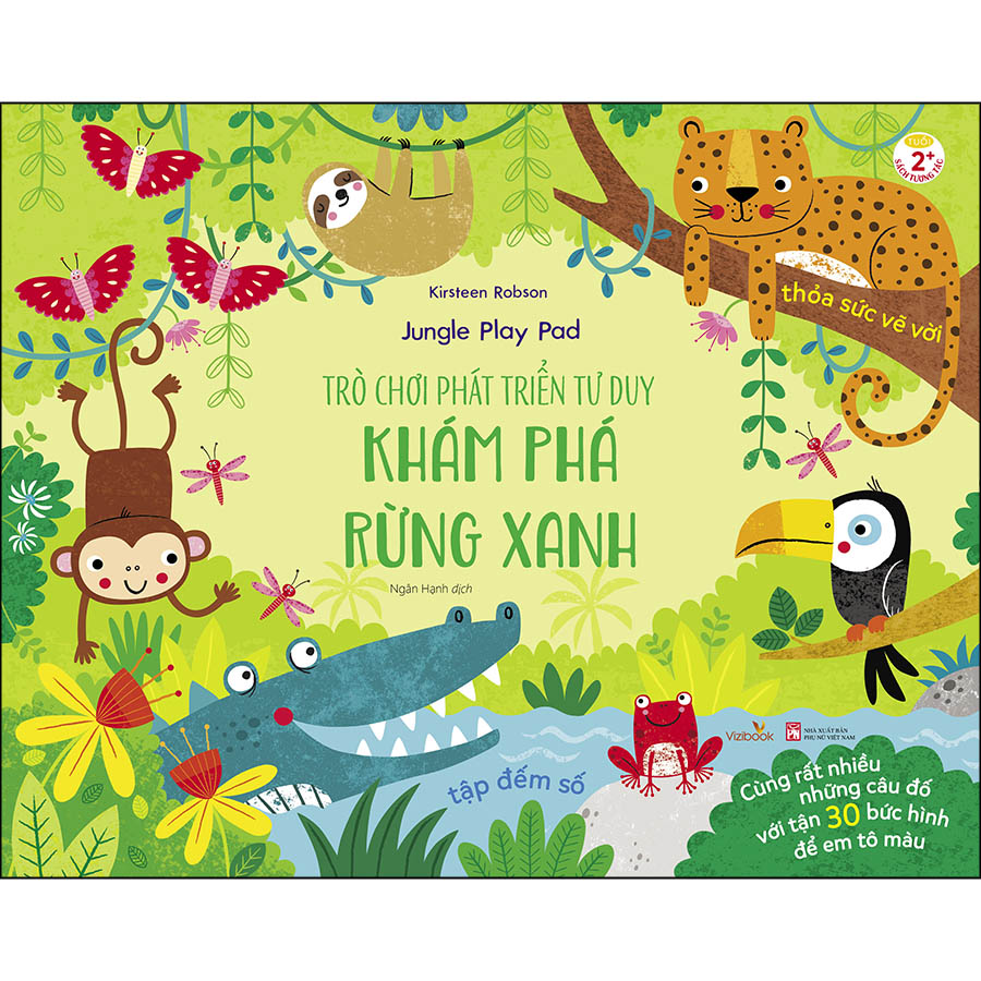 Combo Trò chơi phát triển tư duy - Khám phá rừng xanh - Dạo quanh sở thú