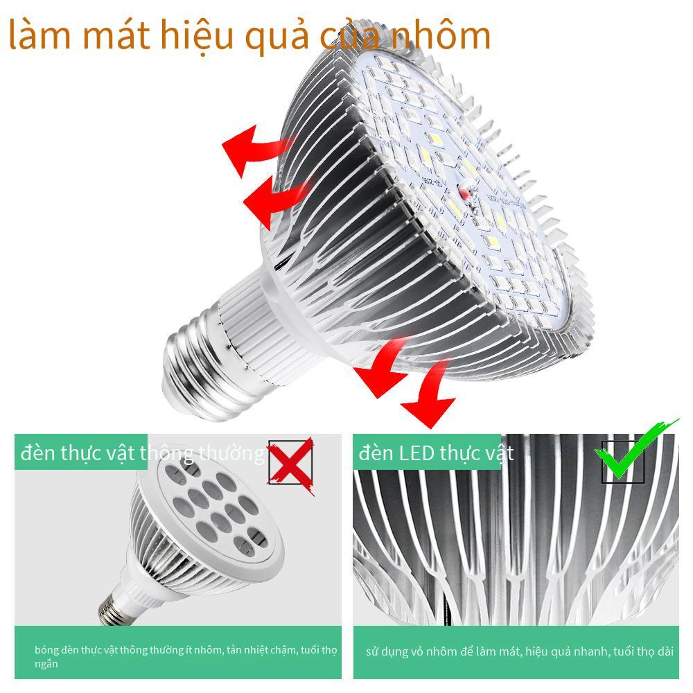 Ưu đãi đặc biệt đèn led tăng trưởng thực vật bán chạy toàn bộ đèn thực vật cốc trong nhà cây giống mọng nước lấp đầy ánh sáng trồng đèn