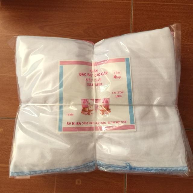 Khăn tắm kiba 4 lớp mac VN