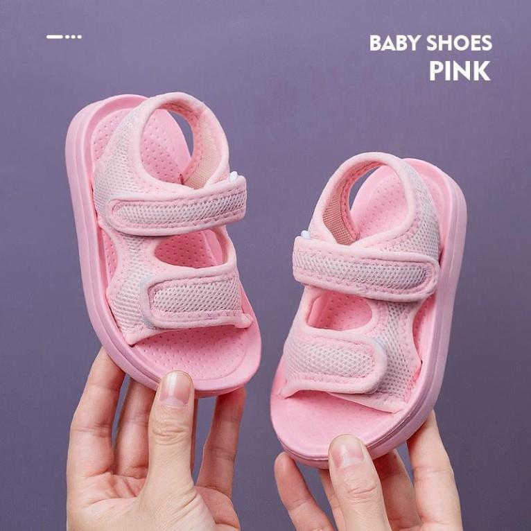 Freeship Dép Sandal Trẻ Em Cheerful Mario 2021 siêu mềm siêu nhẹ chống trơn trượt cho
