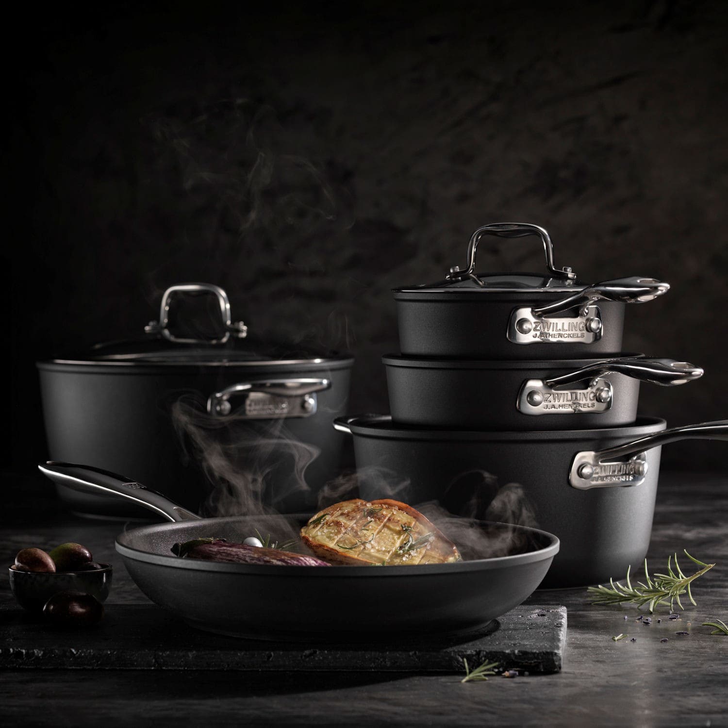 ZWILLING - Chảo Wok nhôm chống dính ZWILLING Forte - 30cm - Hàng Chính Hãng