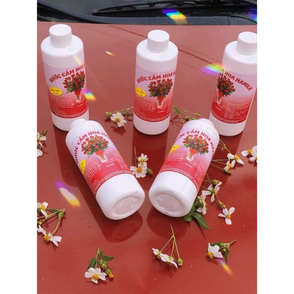 NƯỚC CẮM HOA GIỮ HOA TƯƠI LÂU HAMILK 400ML, NƯỚC CHĂM SÓC HOA VÀ CÂY KHÔNG BỊ THỐI RỬA, GIÚP HOA TƯƠI LÂU HƠN, GIỮ - HOA TƯƠI LÂU - NƯỚC KHÔNG THỐI