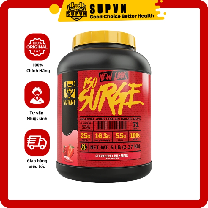Iso Surge 5lbs - Sữa tăng cơ Whey Protein Iso Surge
