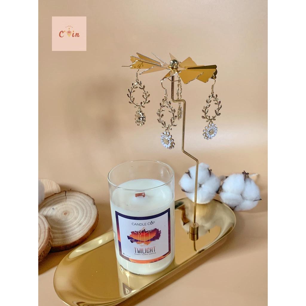 Charm Chong chóng xoay BOHO VINTAGE - Phụ kiện nến thơm trang trí nến và nhà cửa