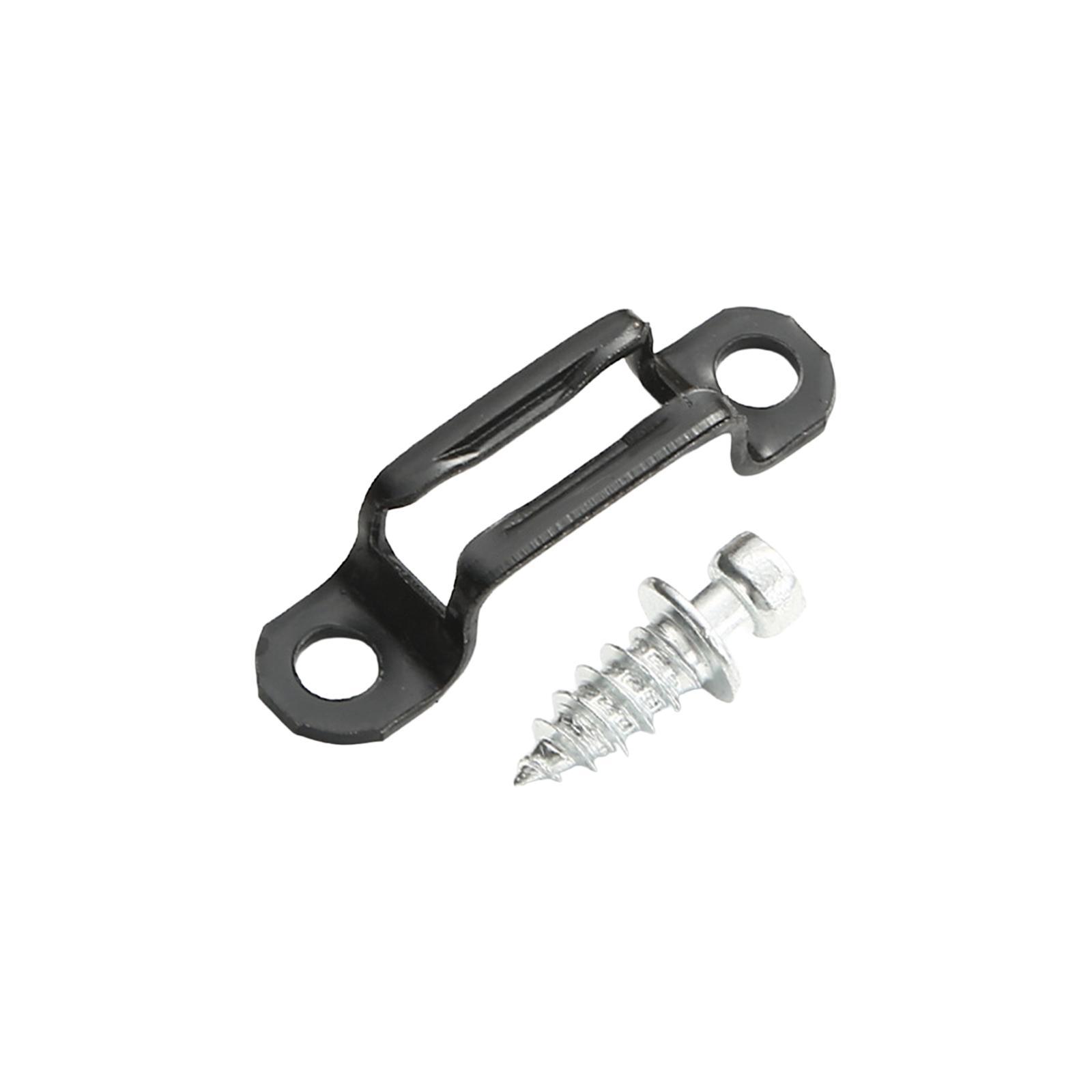 100x Invisible Connector Screw Fasteners Steel 2 in 1 Cabinet Hinge Assembly