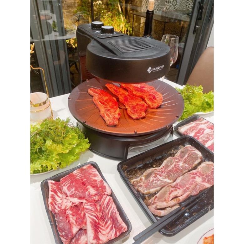 Bếp điện nướng Chef&amp;Chef BBQ không khói Hàn Quốc