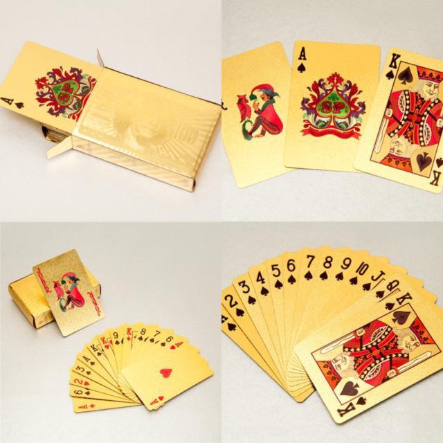 Bộ bài mạ vàng  G4293