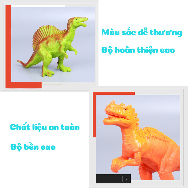 Đồ Chơi Mô Hình Khủng Long Mini Đồ Chơi Bằng Nhựa An Toàn Thú Vị Cho Bé