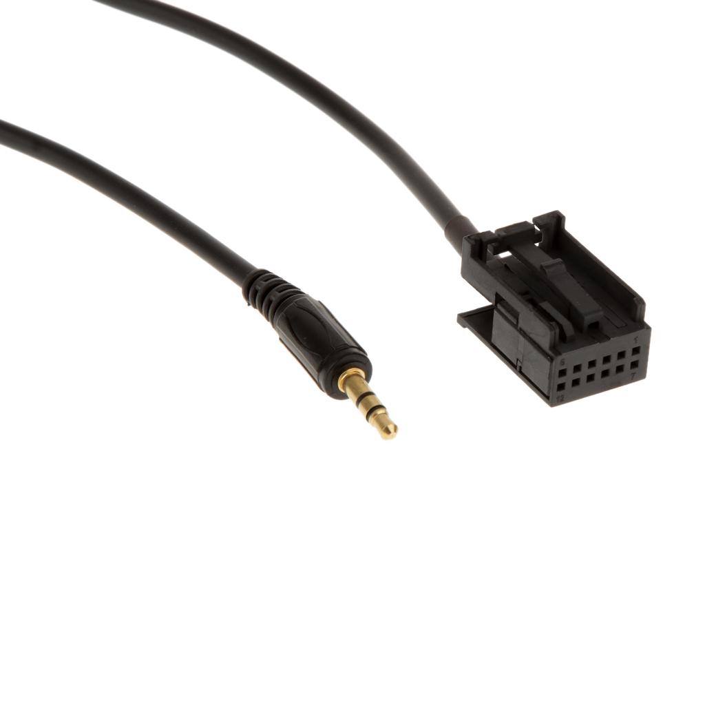 Car AUX In Audio Adapter Cable 3.5mm MP3 Music Player For BMW E39/ E53/ X5