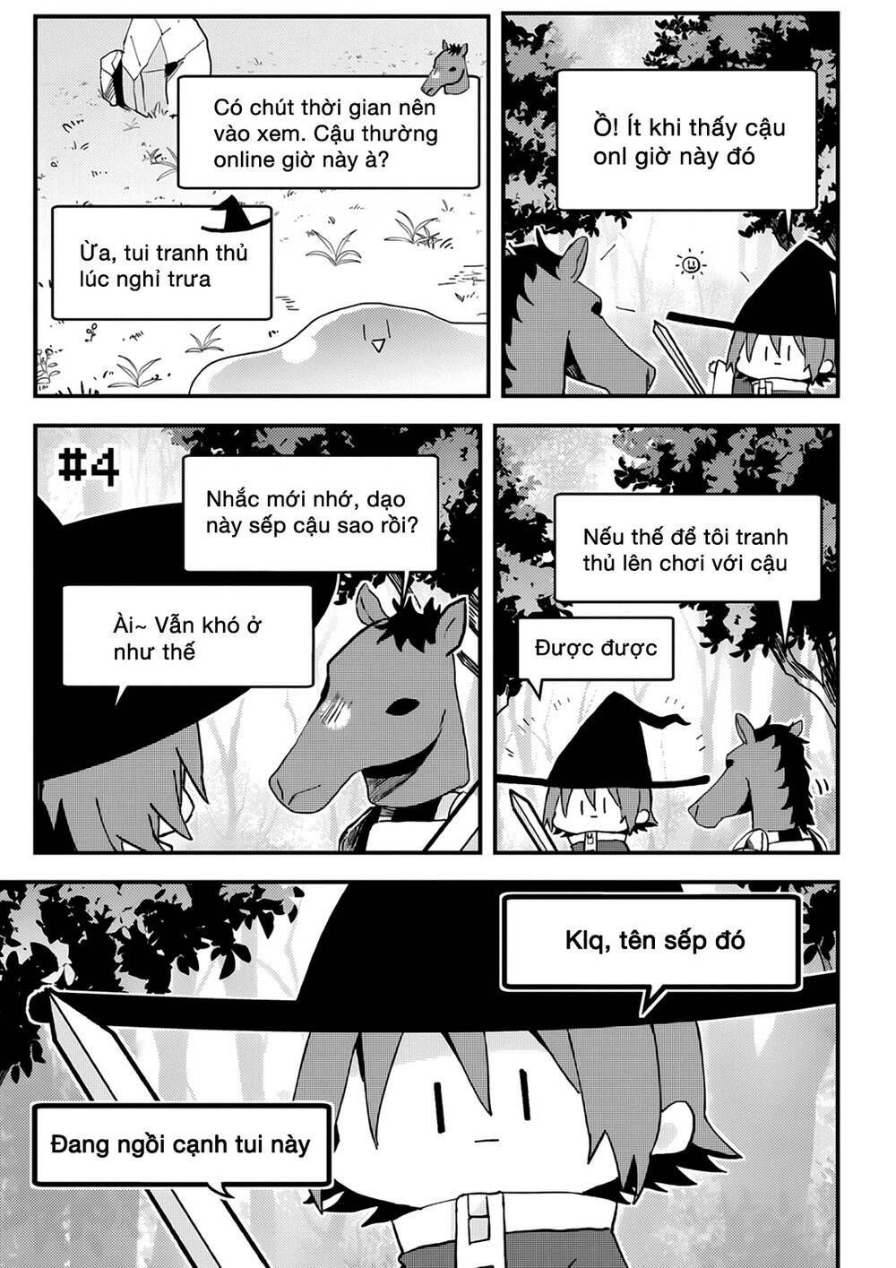 đồng đội game online, té là ngài sếp khó tính chapter 4 1