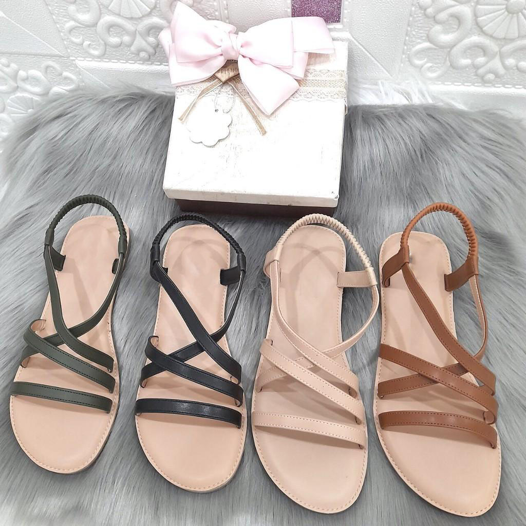 Sandal Nữ Đẹp Thời Trang Hàn Quốc kiểu dáng năng động với nhiều gam màu đi siêu xinh