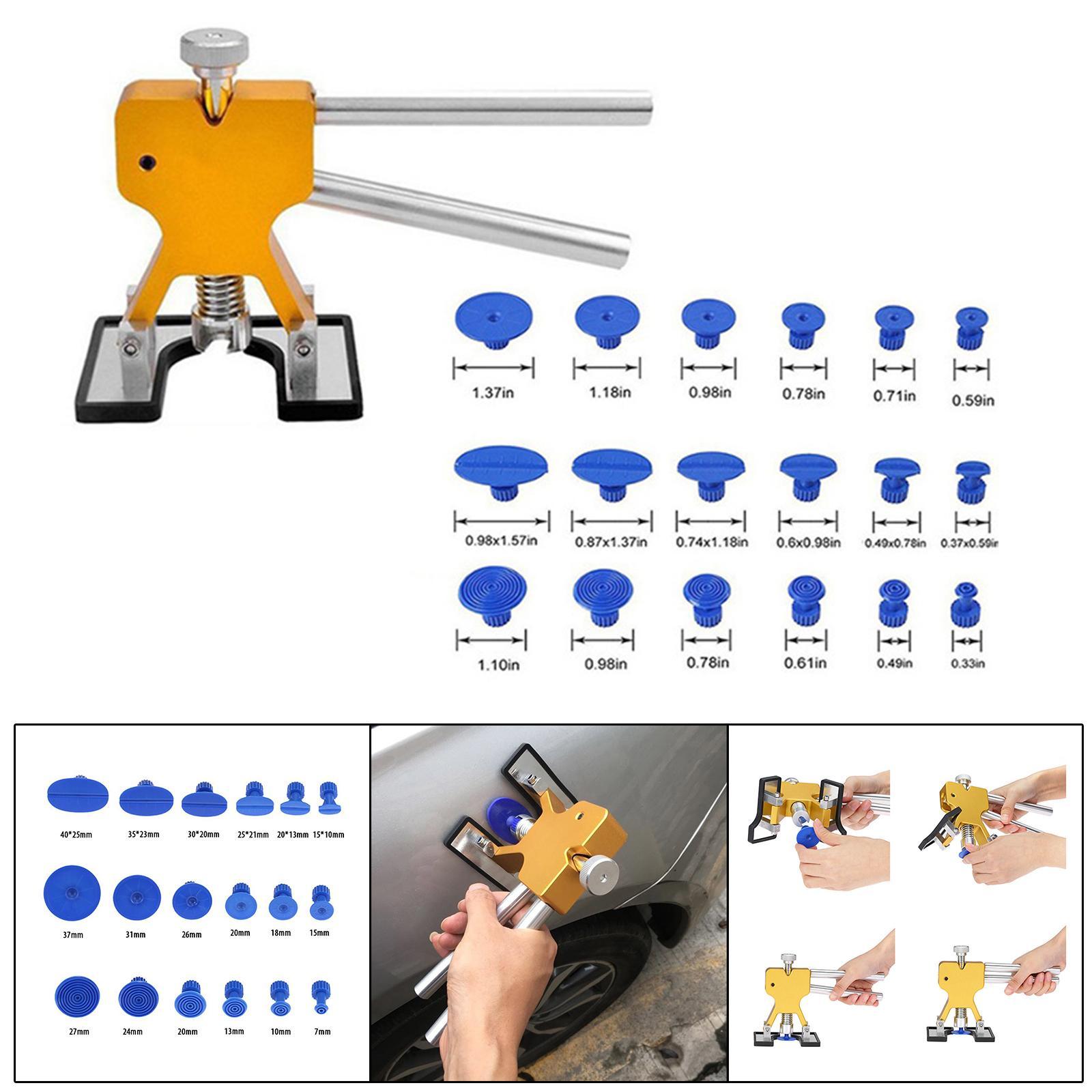 19x Car  Puller   Remover Tool ,Hail Damage Remover  ,Reusable Durable ,High Performance Paintless  Repair  for Car Dents