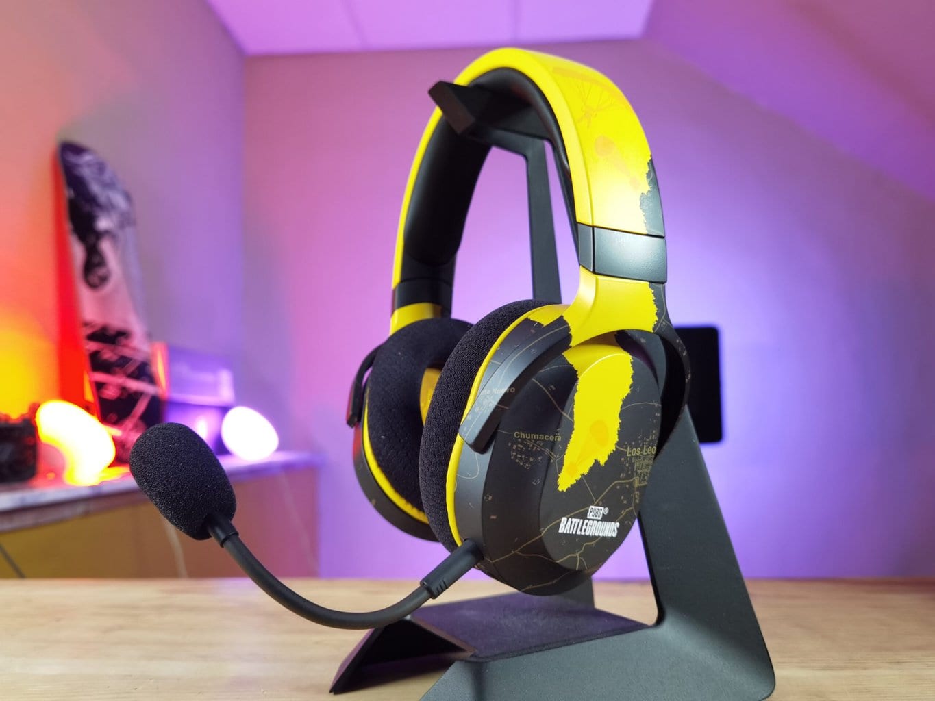 Tai nghe không dây chùm đầu Razer Barracuda X -Wireless Multi-Platform Gaming and Mobile Headset-PUBG: Battlegrounds Edition_Mới, hàng chính hãng