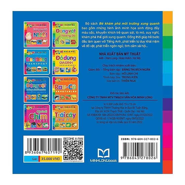 Sách Bé khám phá Môi Trường Xung Quanh