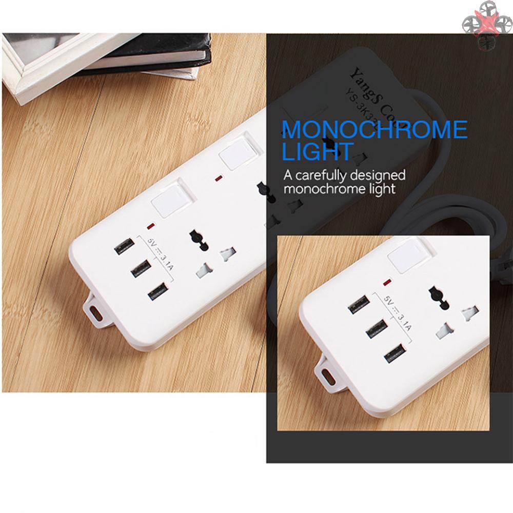 Ổ Cắm Điện Có Cổng Usb 250v, 10a, 2m