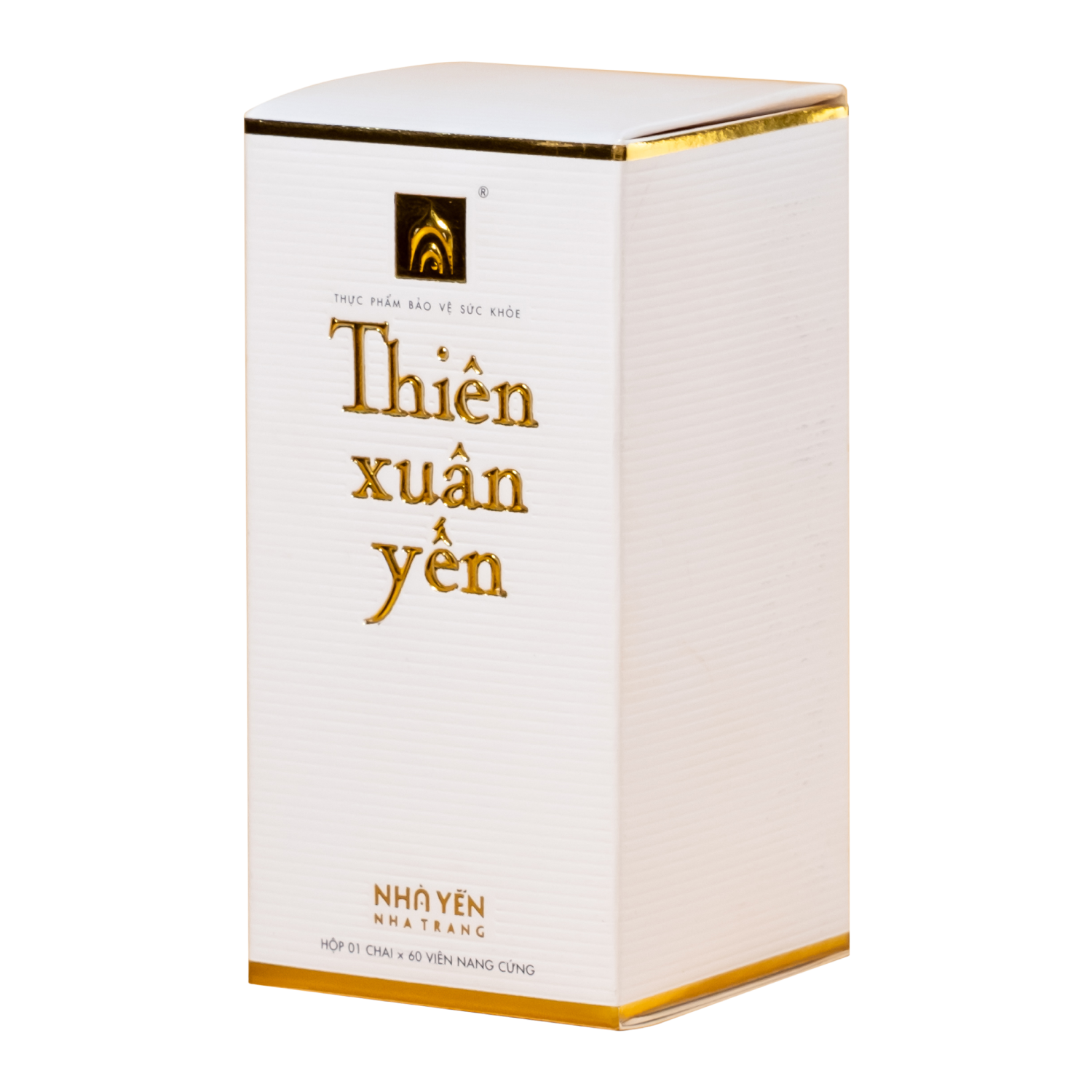 Thiên Xuân Yến - Hộp 60 Viên - Viên Nang Cứng - Nhà Yến Nha Trang - Thương Hiệu Uy Tín - Đặc Sản Nha Trang
