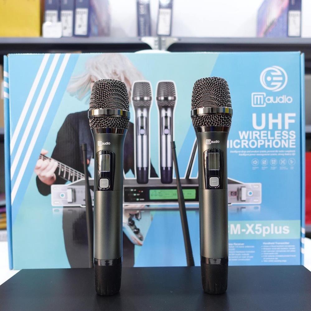 Micoro không dây CM-X5 PLUS cao cấp model 2022,chế độ tự ngặt,4 dâu