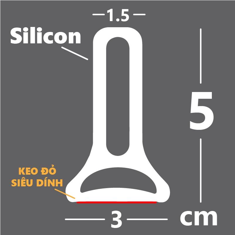 Dải silicon chặn nước phòng tắm - Dải ngăn nước dùng cho phòng giặt, chỗ rửa tay