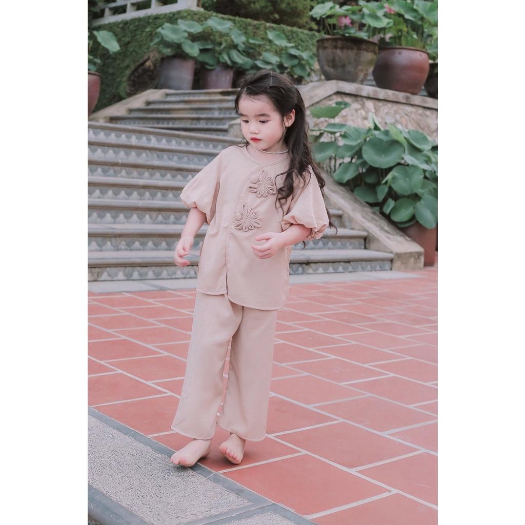 Đồ lam đi Chùa cho bé mẫu cúc thủ công