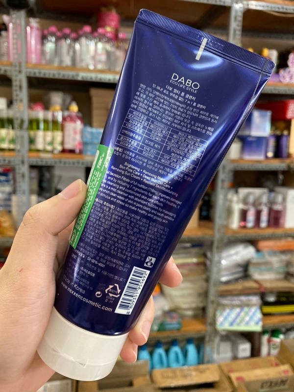Sữa rửa mặt cao cấp 7in 1 dưỡng trắng DABO Multi Foam Cleanser 180ml