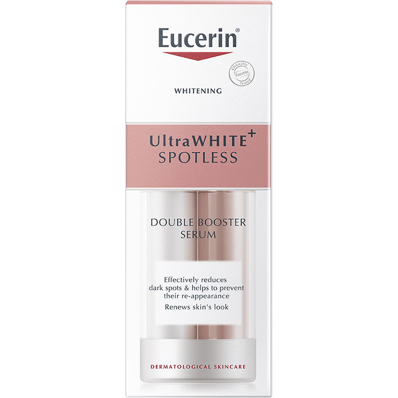 Tinh Chất Dưỡng Trắng Da Giảm Thâm Nám Eucerin Double Bosster Serum (30ml) Tặng Sữa Rửa Mặt Utra White