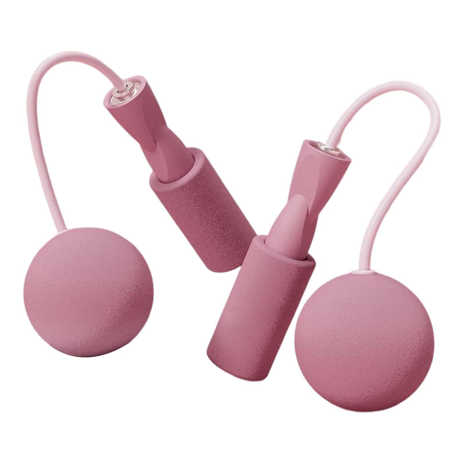 2 Pair Cordless Jumping Ropes Fitness Weighted Jump Ropes