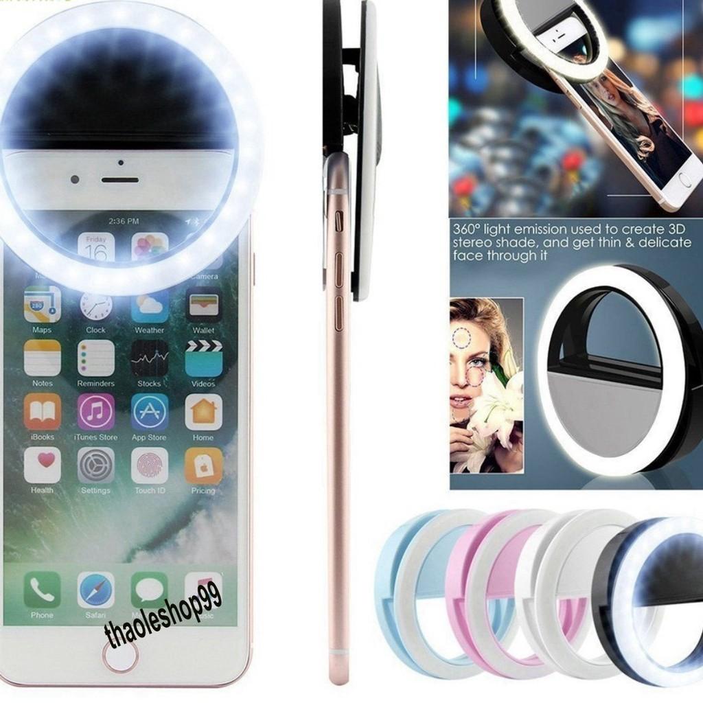 Đèn LED tăng cường ánh sáng để chụp Selfie cho điện thoại Iphone và máy tính bảng