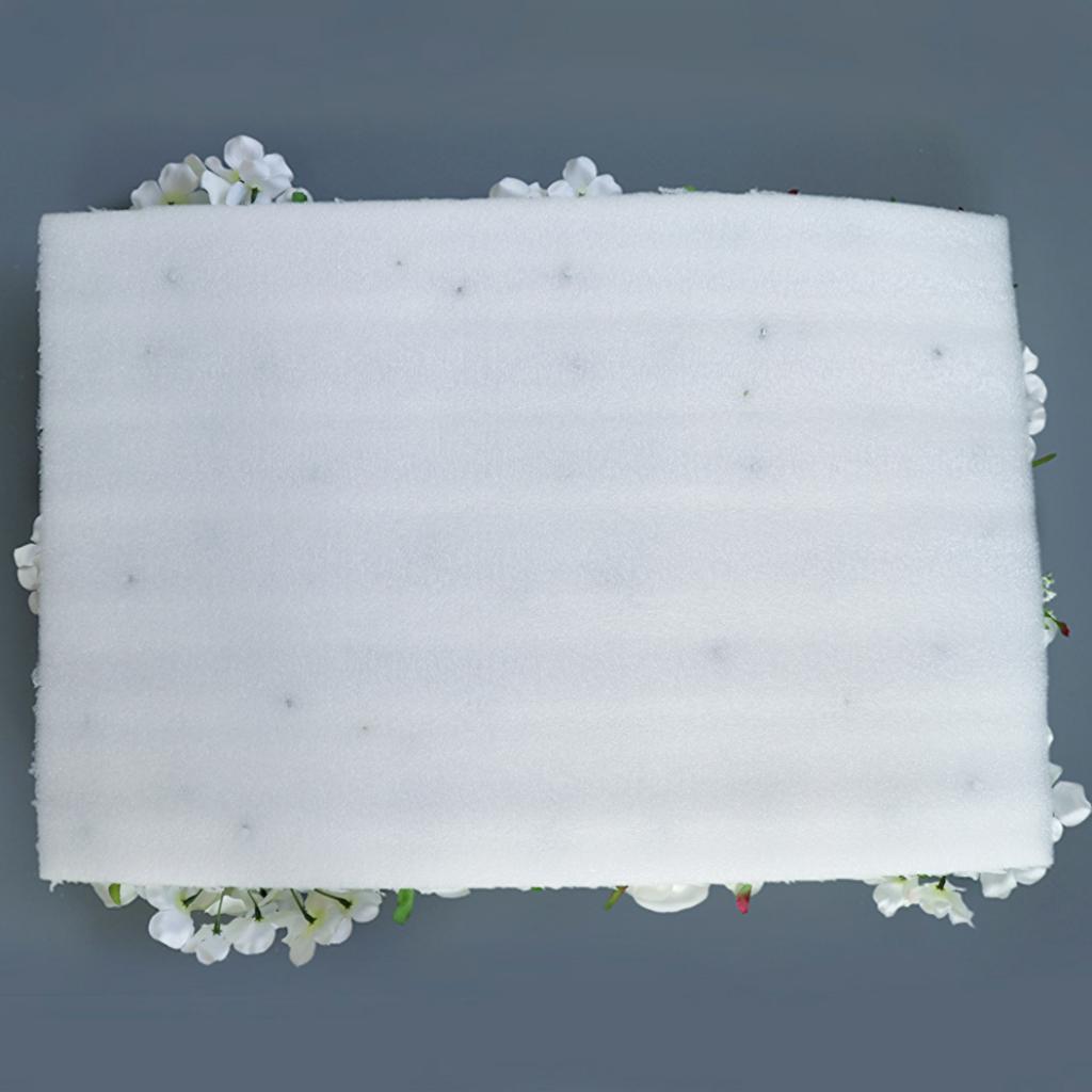 Simulation Silk Flowers Wall Panels Wedding Venue Home Shop Window Decor