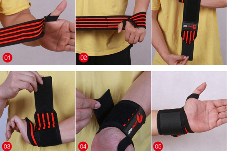 Quấn Bảo Vệ Cổ Tay Tập Gym Đại Việt Sport PKDV-QT031 - Màu Ngẫu Nhiên