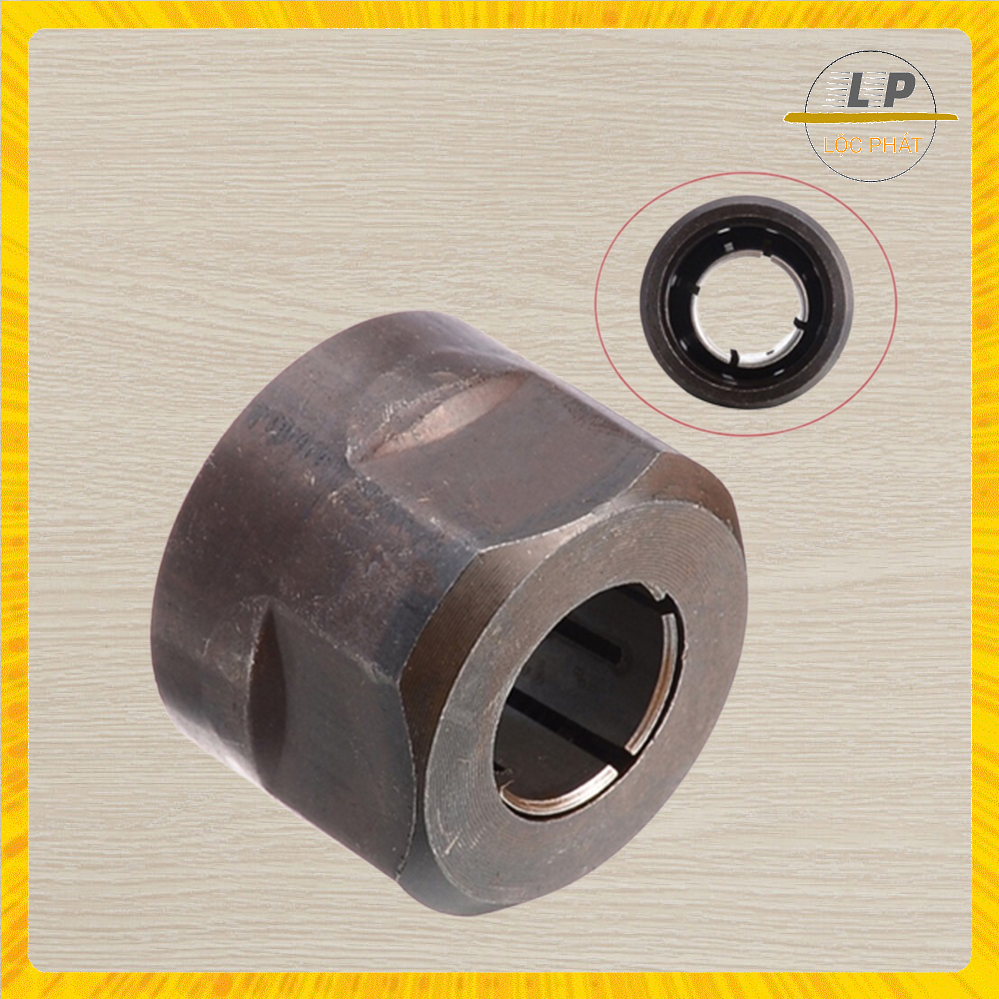 Bộ ốc rọ soi - long đền kẹp mũi máy soi phay gỗ 12.7mm