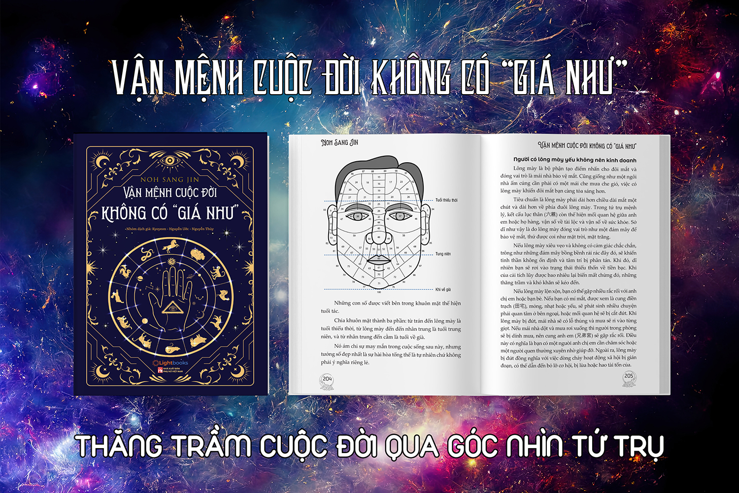 Sách - Vận Mệnh Cuộc Đời Không Có Giá Như - Noh Sang Jin - Lý Giải Cuộc Đời Qua Tứ Trụ Mệnh Lý
