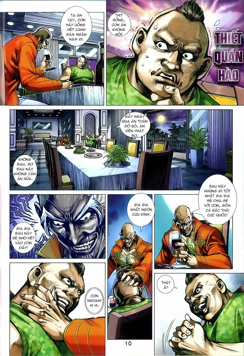 tân tác long hổ môn chapter 811 10