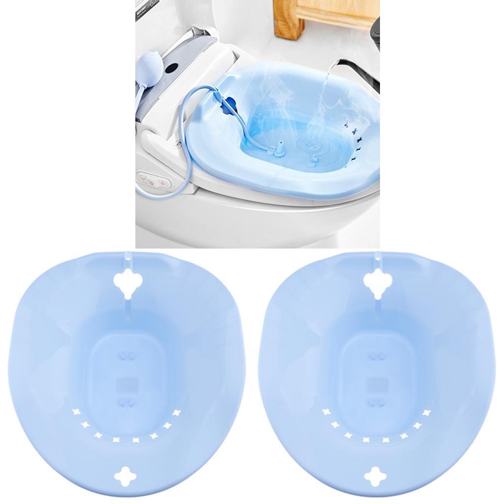 2X Portable Bidet Toilet Attachable / Bath Chair For Standard Toilet