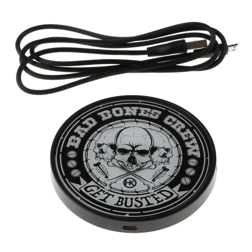 10W   Wireless Charger Dock with Breathing Light Effect for Smartphone