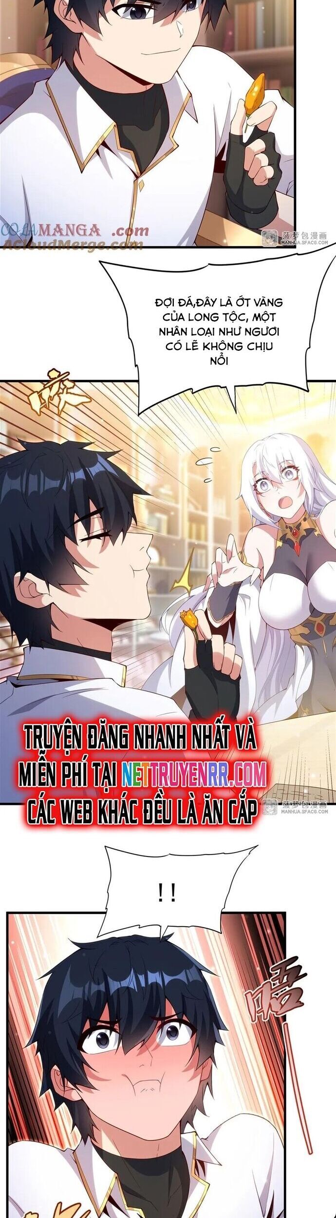 câm miệng đi ác long, ta không muốn trông trẻ với ngươi nữa! chapter 13 8