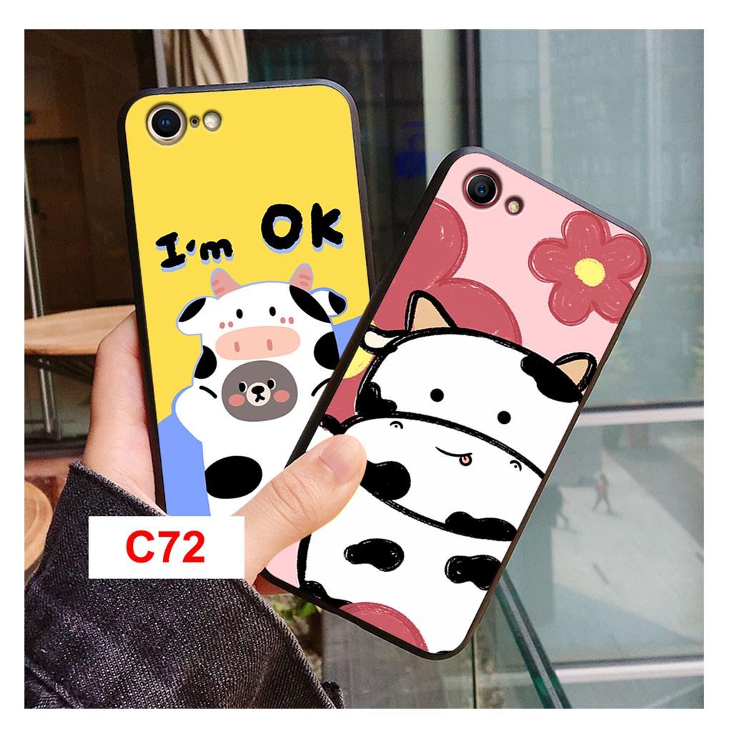 Ốp Lưng Dành Cho Iphone 6/6s - 6 plus/6s plus - 7/8 thường in hình bò sữa đa dạng màu sắc mới lạ p2