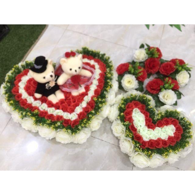 Bộ hoa xe cưới
