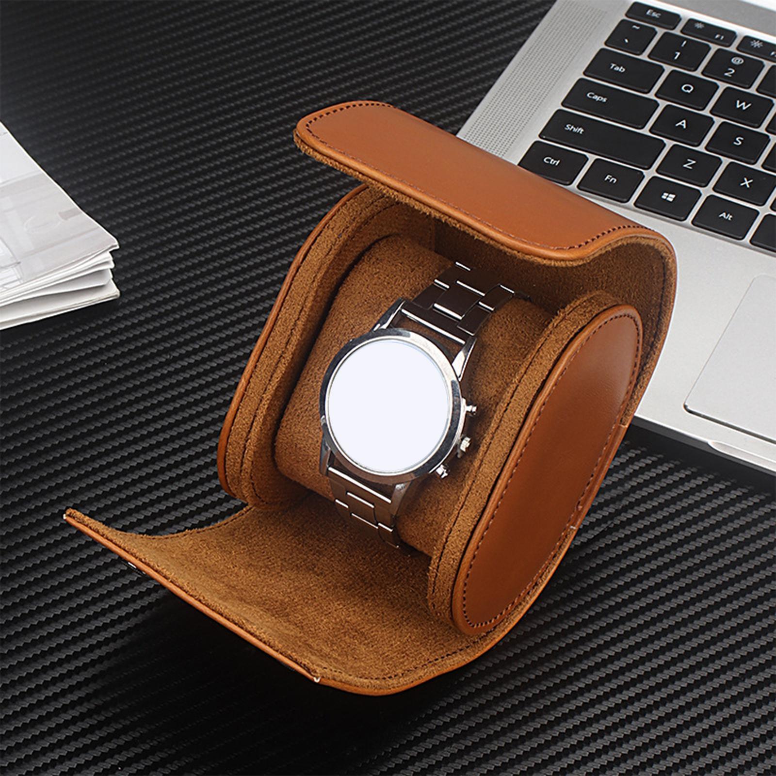 Wristwatch Case Gift Box Watch Display Case for Daily Use Men Gifts