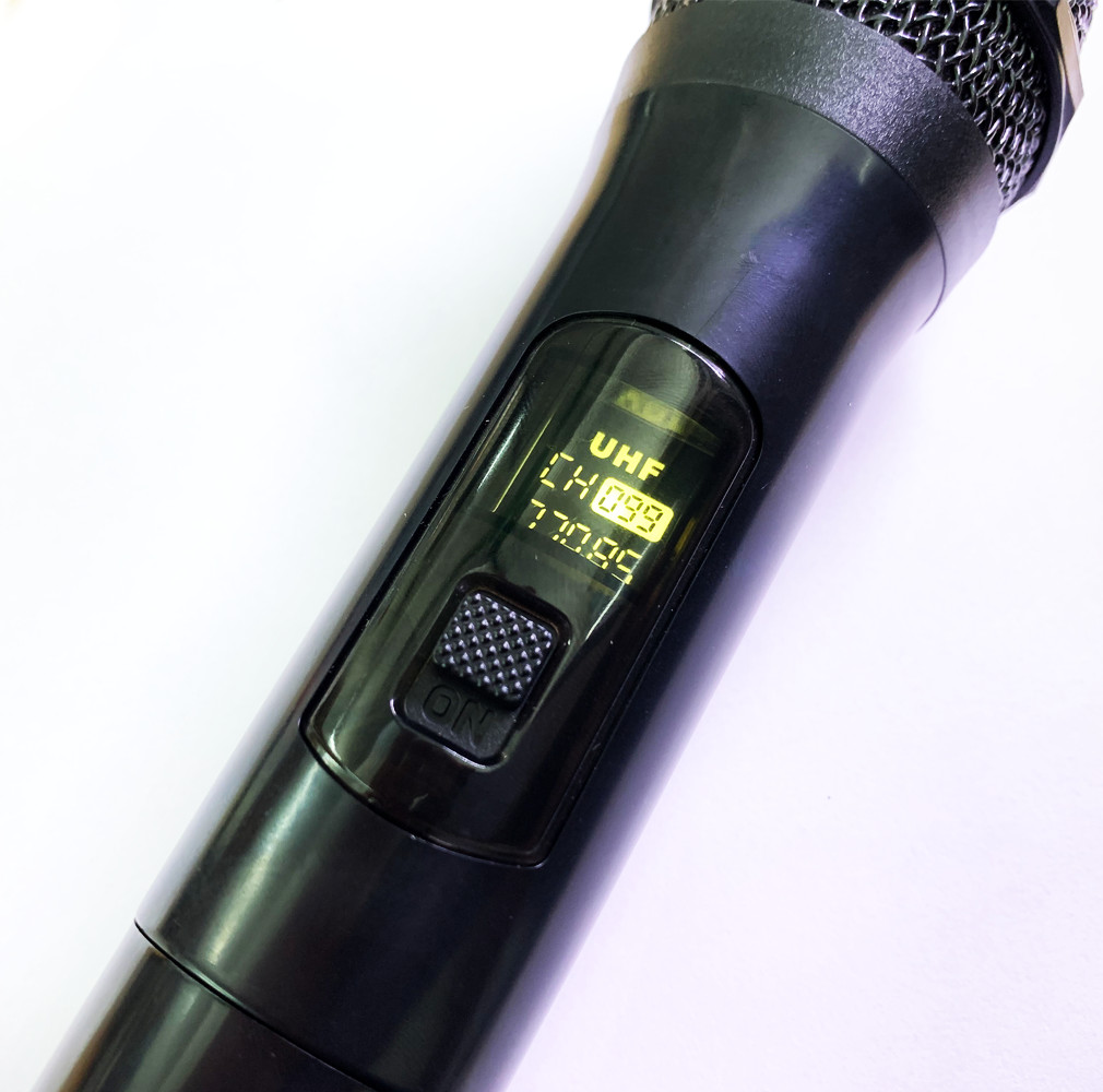 Micro Karaoke Không Dây UHF 770.85MHZ Đa Năng Dành Cho Loa Kéo, Amli, Loa xách tay Bluetooth (Màu Ngẫu Nhiên)