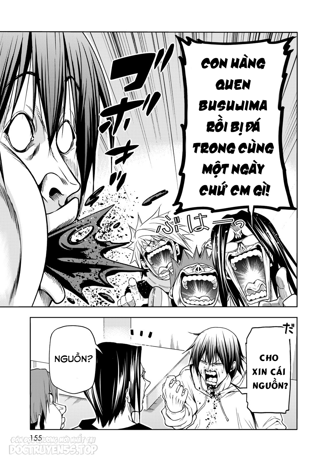 cô gái thích lặn - grand blue chapter 89 54