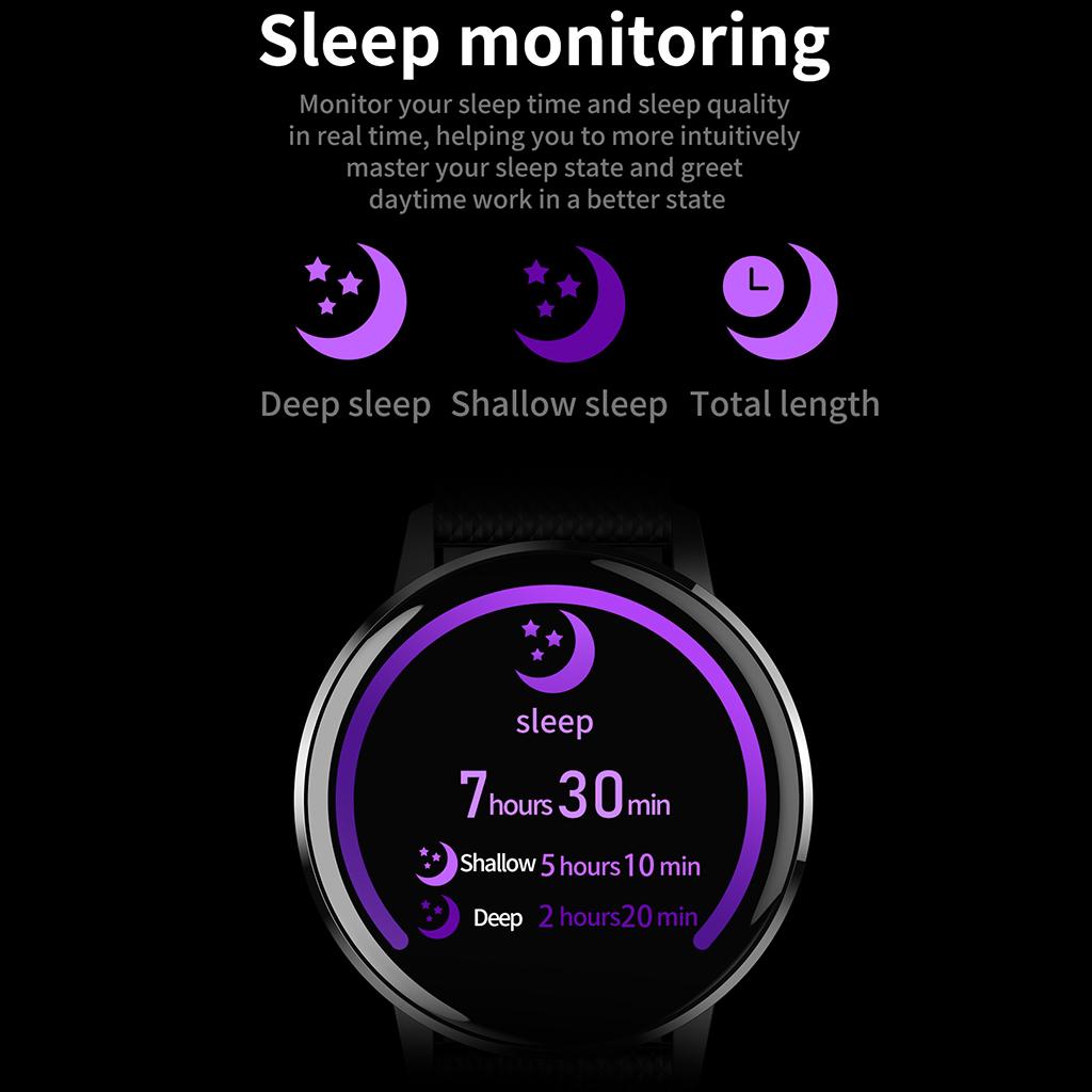 IP68 Waterproof Bluetooth 4.0 Color Circular Screen Smart Bracelet