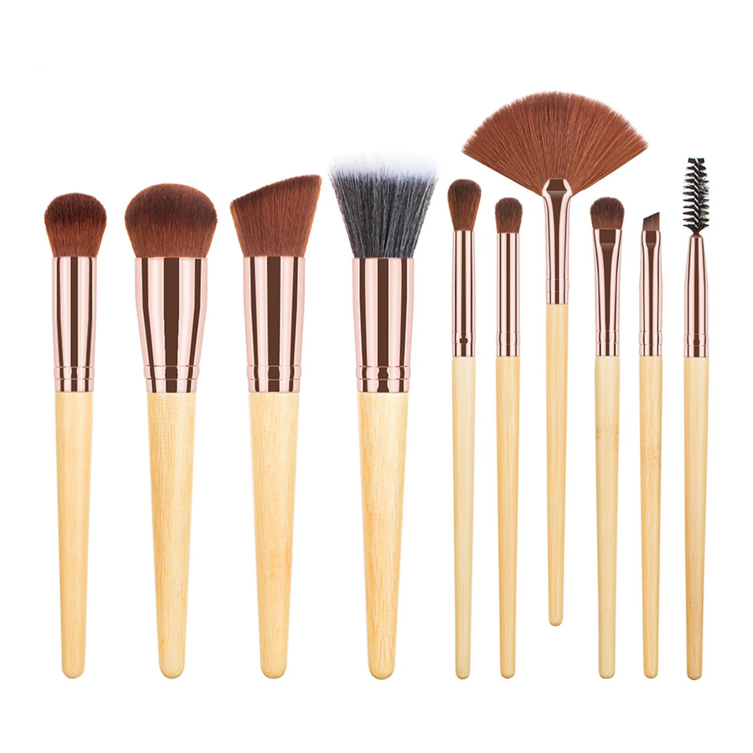 LOYBJ Mới Trang Điểm Bộ Chuyên Nghiệp Cosmeitic Dụng Cụ Cắm Bàn Chải Kem Nền Bột Đường Viền Mắt Lông Mày Bút Kẻ Mắt Mi