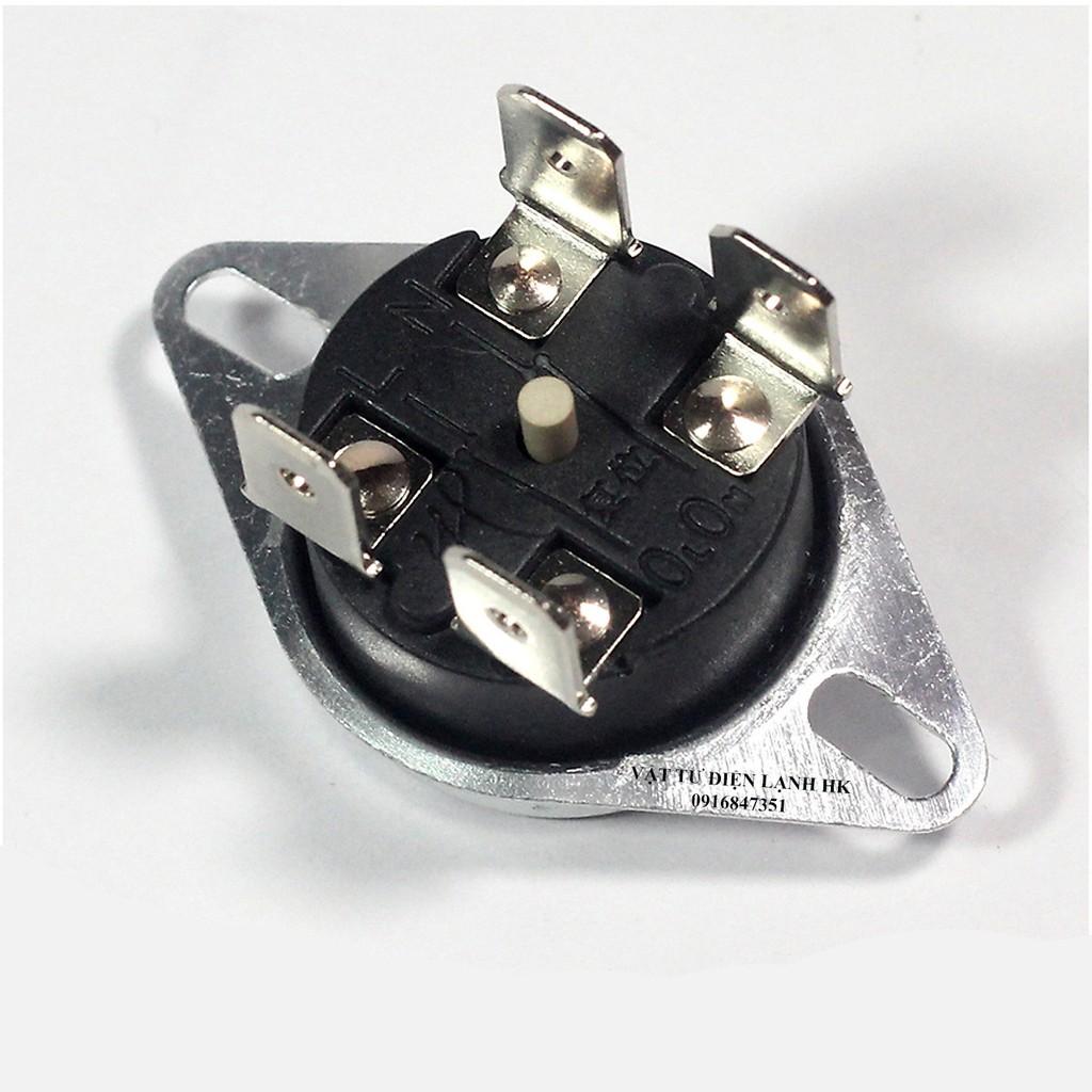 Rơ le cúc áo 92 độ C - 4 chân - Role nhiệt BNL - Relay Bình nóng lạnh KSD302X 92oC