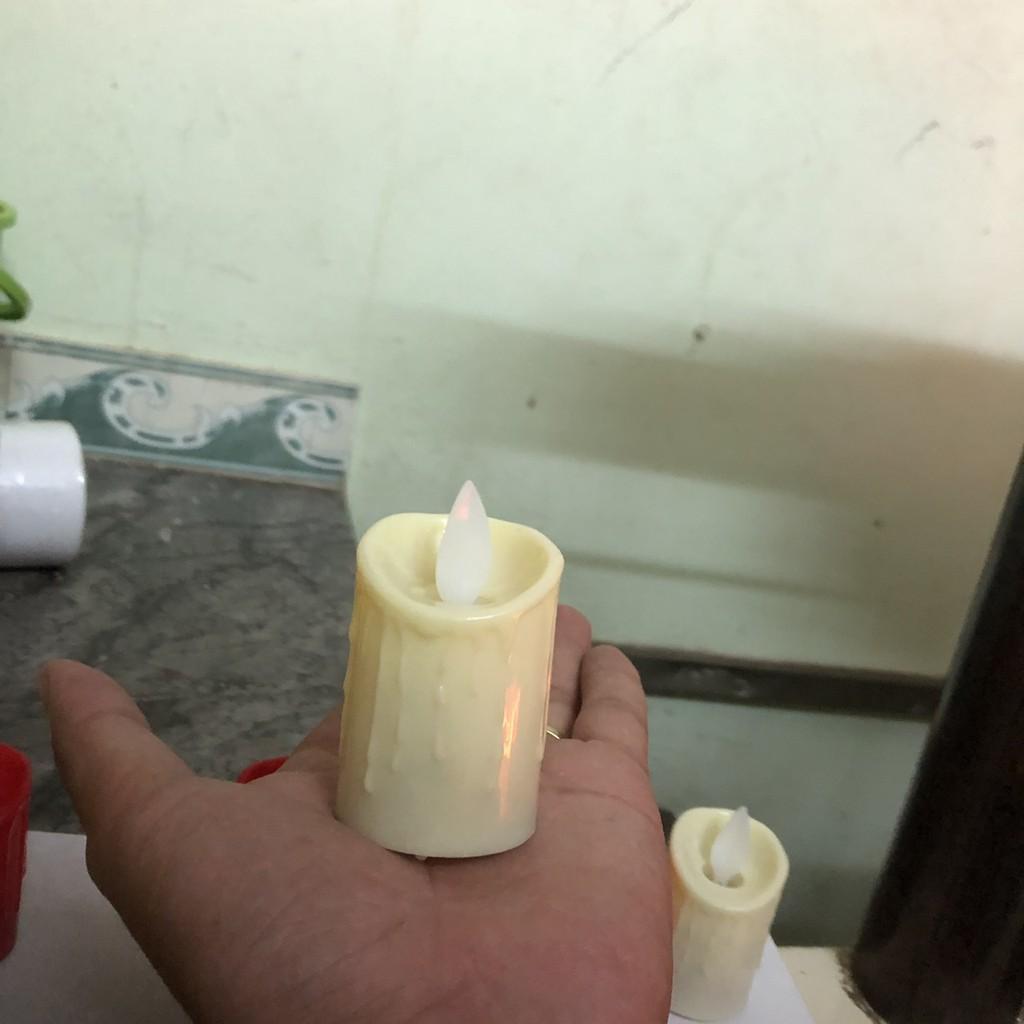 Nến điện tử tim lắc hình sáp chảy