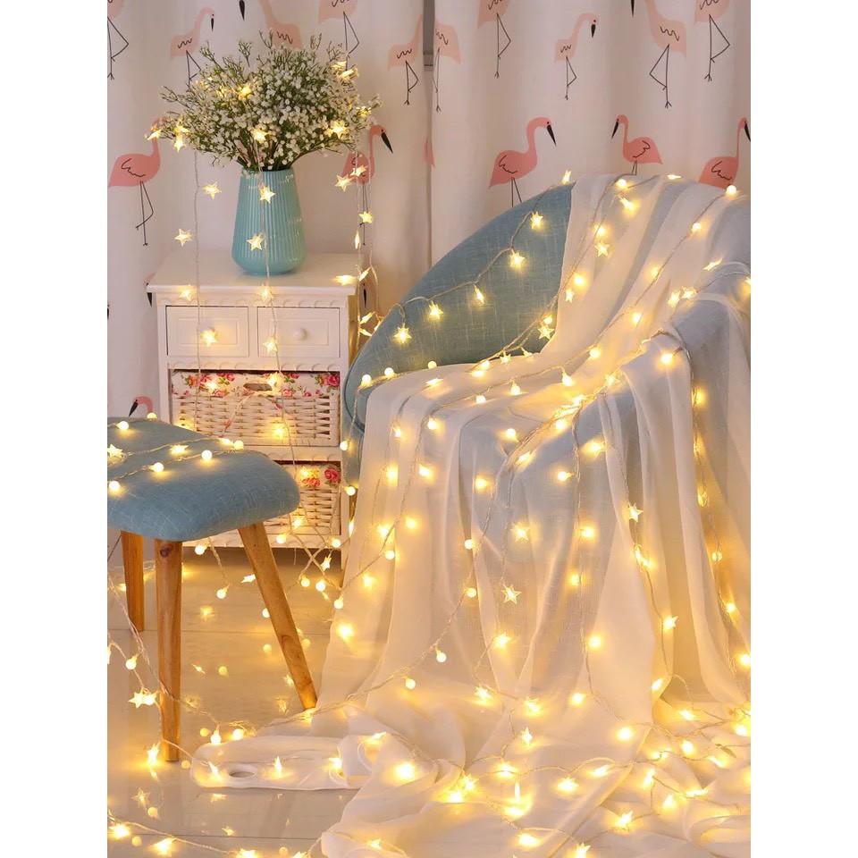 Đèn LED dây trang trí hình ngôi sao 3m /10m
