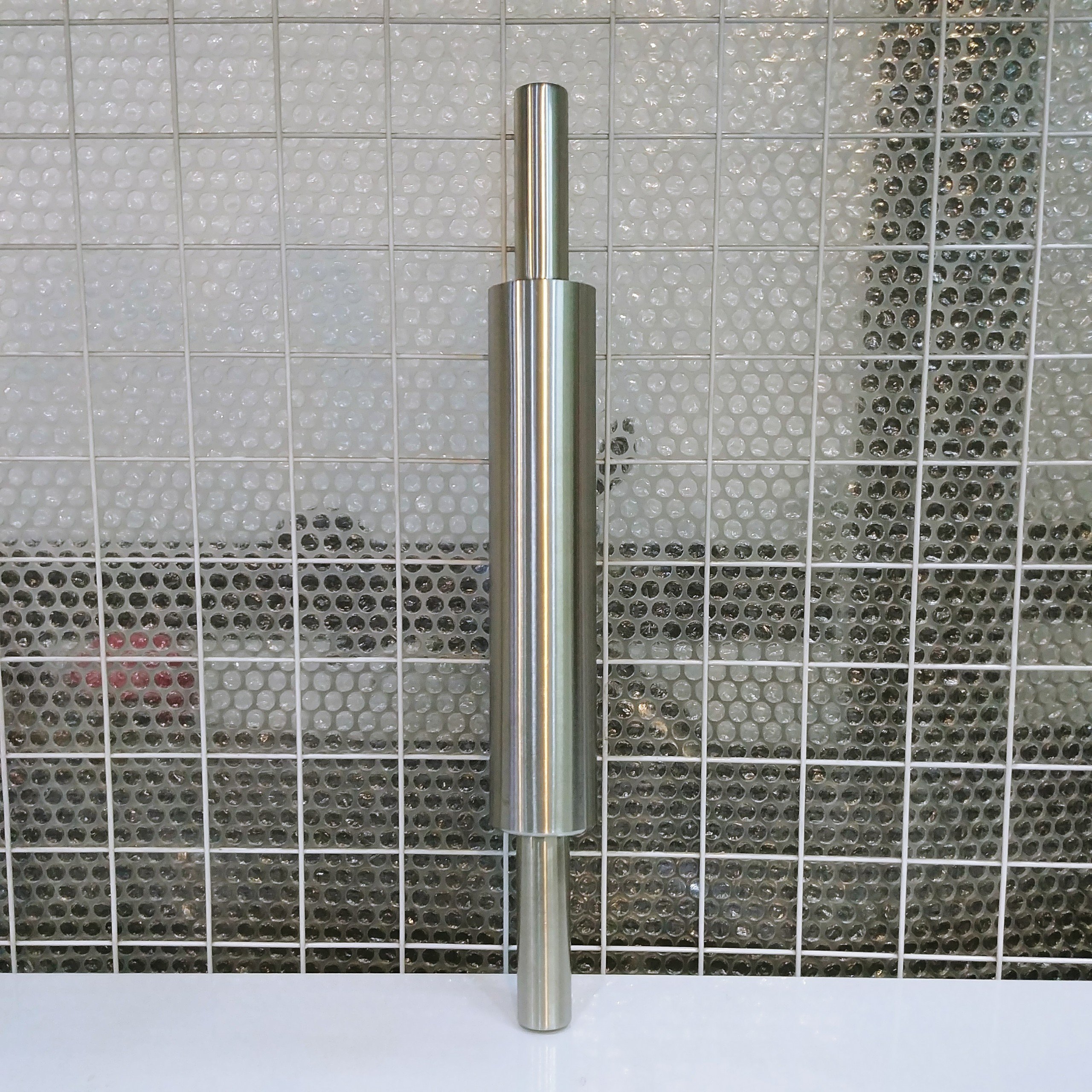 Cán bột inox có trục xoay dài 43cm