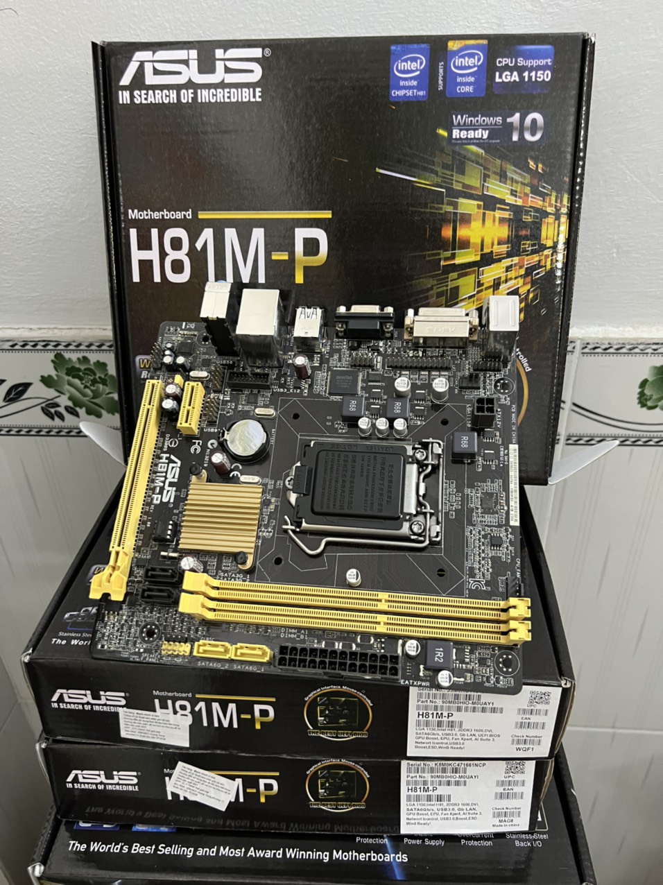 Bo Mạch Chủ (Mainboard) ASUS H81M-P - HÀNG CHÍNH HÃNG